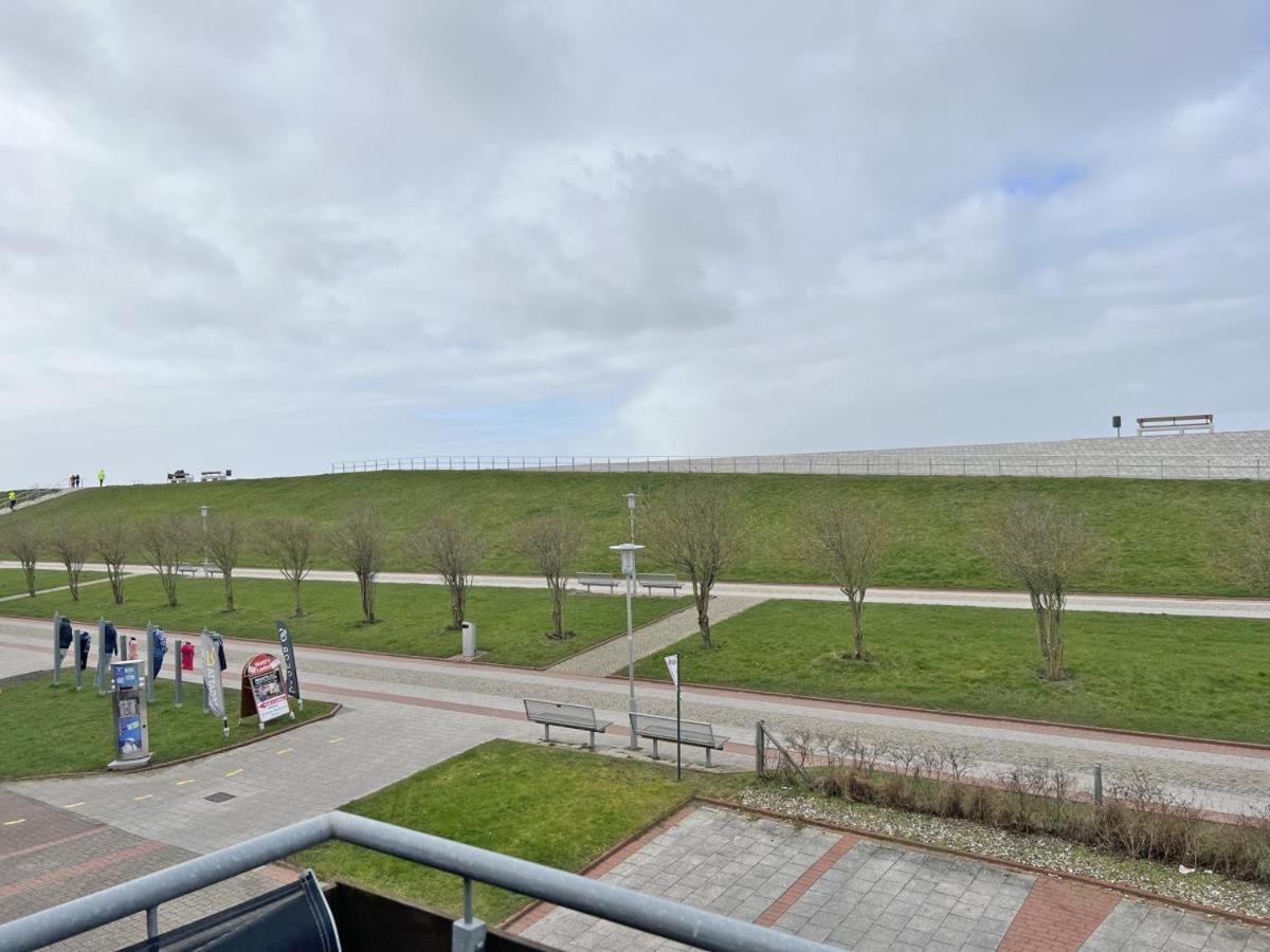 Deichblick 6 In Norddeich- Urlaub Mit Meerblick Am Strand Norden Exterior photo